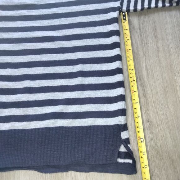 Liz Claiborne Women's Striped Sweater 100% Cotton - Picture 3 of 7